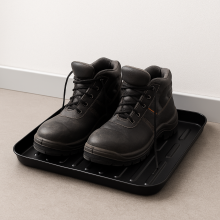 Tácka na topánky, ilustrovaná foto