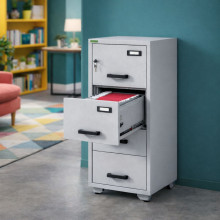 3-zásuvková protipožiarna kartotéková skriňa, FIRE FILE 3, ilustračná foto