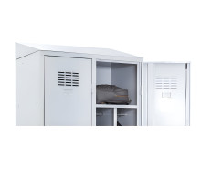 Šikmá strieška ku skriniam so šírkou 800 mm, TOP H 800