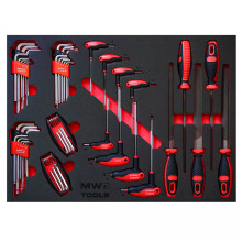 211-dílná sada nářadí, TOOLSET GE PROFI