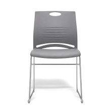 Ergonomická jídelní židle, šedá, EATSEAT CH GY