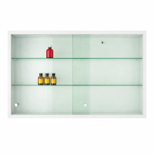 Závesná skriňa s presklenými dverami, WALLCAB M 500/1000/250 9003