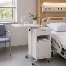 Noční stolek na kolečkách, BEDSIDE CAB M WE, ilustrační foto