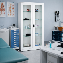 Nemocničná skrinka na lieky, SAFECAB PT 300/430/320 KE 7016, ilustračná foto