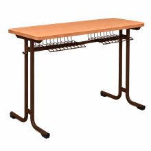 Školní lavice, dvoumístná, SCHOOLBENCH RM KAR FIX 2