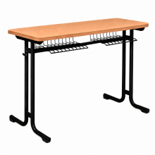 Školní lavice, dvoumístná, SCHOOLBENCH RM KAR FIX 2