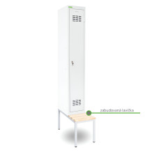 LOCKER H 1 | 1-dveřová šatní skříň s dlouhými dveřmi