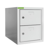 SHOEBOX H 1/2 400 | 1 + 1-dveřová skříň na obuv s šířkou přihrádky 400 mm