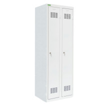 LOCKER H 2 | 2-dveřová šatní skříň s dlouhými dveřmi