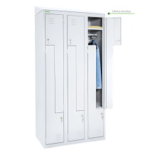 LOCKER H Z6 300 | 6-dveřová šatní skříň se Z-kovými dveřmi