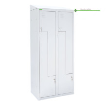 LOCKER H Z4 400 | 4-dveřová šatní skříň se Z-kovými dveřmi