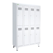 LOCKER H 4/8 | 8-dveřová šatní skříň s krátkými dveřmi