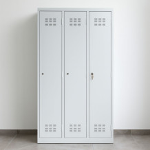 LOCKER H 3 s doplnenou zabudovanou lavičkou