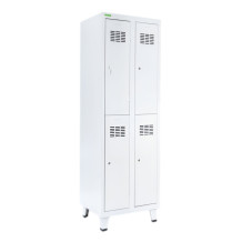 LOCKER H 2/4 | 4-dveřová šatní skříň s krátkými dveřmi
