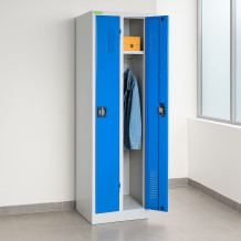 LOCKER H 2 250 5005 3POINT | 2-dveřová úzká šatní skříň s dlouhými dveřmi