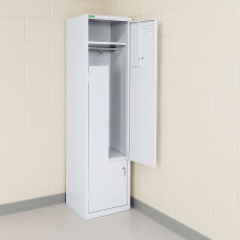 LOCKER H Z2 400 | 2-dveřová šatní skříň se Z-kovými dveřmi