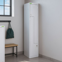 LOCKER H Z2 300 | 2-dveřová šatní skříň se Z-kovými dveřmi