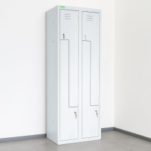 LOCKER H Z4 300 | 4-dveřová šatní skříň se Z-kovými dveřmi