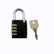 LOCK PAD CODE CENT | Visací zámek s číselným kódem a centrálním klíčem