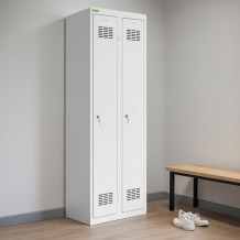 LOCKER H 2 s doplnenou zabudovanou lavičkou