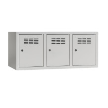 SHOEBOX H 3 | 3-dveřová skříň na obuv s šířkou přihrádky 300 mm