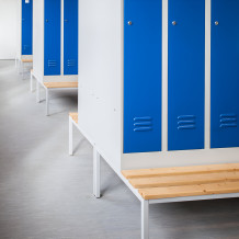 Zabudovaná lavička ku skriniam so šírkou 400 mm, BRIDGE SB LL 400