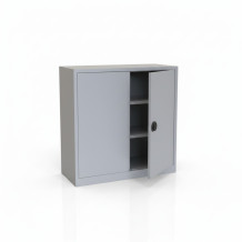 DOCUCAB H 1000/1000/420 GY | Archivační skříň se 2 policemi