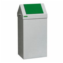 SELECT 90L GREEN | Koš na tříděný odpad se zeleným víkem