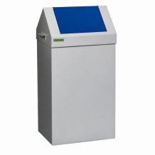 SELECT 90L BLUE | Koš na tříděný odpad s modrým víkem