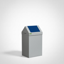 Kôš na separovaný odpad s modrým vekom, SELECT 90L BLUE