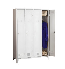 LOCKER CH 4 F - čtyřdveřová šatní skříň na nožičkách
