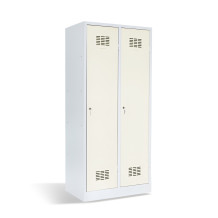 LOCKER H 2 BW | 2-dveřová šatní skříň s přepážkou