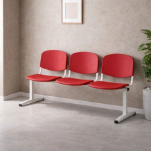 3-miestna lavička do čakárne, WAITBENCH LM/ICH 3, ilustračná foto