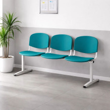 3-miestna lavička do čakárne, WAITBENCH LM/ICH 3, ilustračná foto