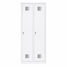 LOCKER M 2 BW │ 2-dveřová šatní skříň s přepážkou