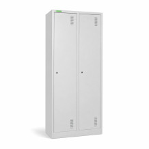LOCKER CH 2 BW | 2-dveřová šatní skříň s přepážkou