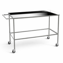 HOSPI TROLLEY M SS | Nerezový stolek na kolečkách