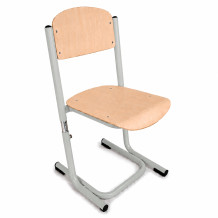 Školní židle, výškově nastavitelná, SCHOOLSEAT RM KAR VN