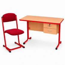 Učitelský set katedra + židle, SCHOOLDEPARTMENT + SEAT RM