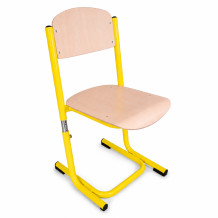 Školní židle, výškově nastavitelná, SCHOOLSEAT RM KAR VN