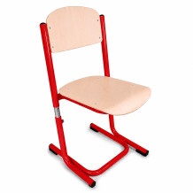 Školní židle, výškově nastavitelná, SCHOOLSEAT RM KAR VN