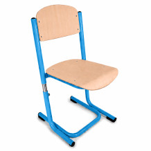 Školní židle, výškově nastavitelná, SCHOOLSEAT RM KAR VN