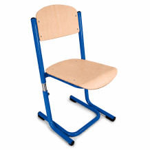 Školní židle, výškově nastavitelná, SCHOOLSEAT RM KAR VN