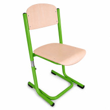 Školní židle, výškově nastavitelná, SCHOOLSEAT RM KAR VN