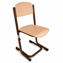 Školní židle, výškově nastavitelná, SCHOOLSEAT RM KAR VN