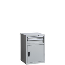 CONTI PK 840/580 CD2 | Dílenský kontejner s 2 zásuvkami a 1 skříňkou