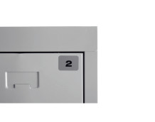 STICKER MB 1-100 | Samolepka na číslování skříní 1-100