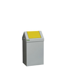 SELECT 90L YELLOW | Koš na tříděný odpad se žlutým víkem