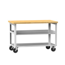 VWB PK 1200 S ROLL | Pracovní stůl na kolečkách s poličkou