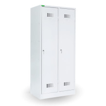 LOCKER M 2 400 | Kovová šatní skříň 2-dveřová bez přepážek